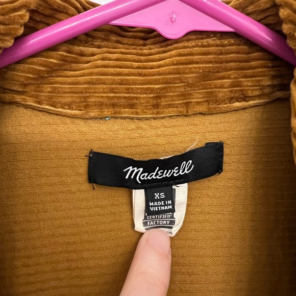 EUC Madewell corduroy jacket - Picture 3 of 6